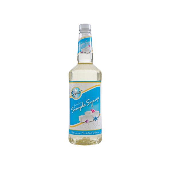 Spot Pure-Cane Simple Syrup Cocktail Mixer (12/32 Fl. Oz. Case)